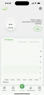 GluX Kontroll – Προσωποποιημένη ανάλυση σακχάρου στο αίμα και συμβουλευτική