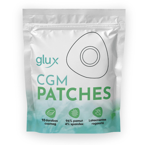 GluX CGM fedőtapasz – 10 db - os kiszerelés - GluX
