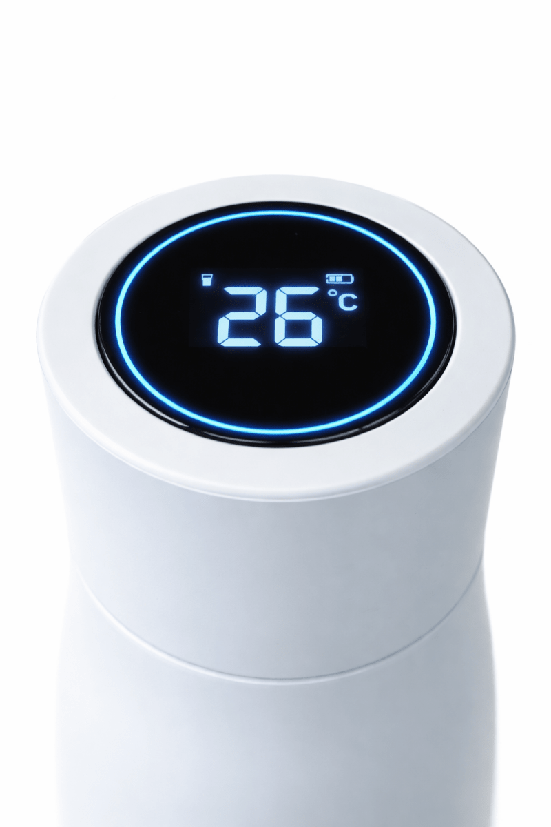 GluX Smart UV-C αυτοκαθαριζόμενο παγούρι – καθαρό νερό, με υπενθύμιση