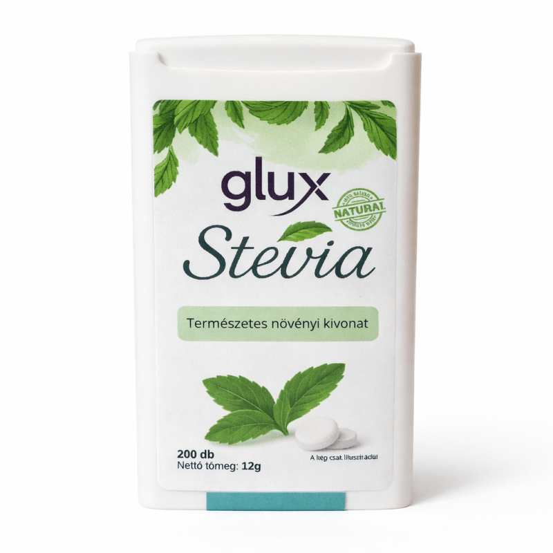 GluX Stevia ταμπλέτες – φυσική γλυκύτητα χωρίς συμβιβασμούς