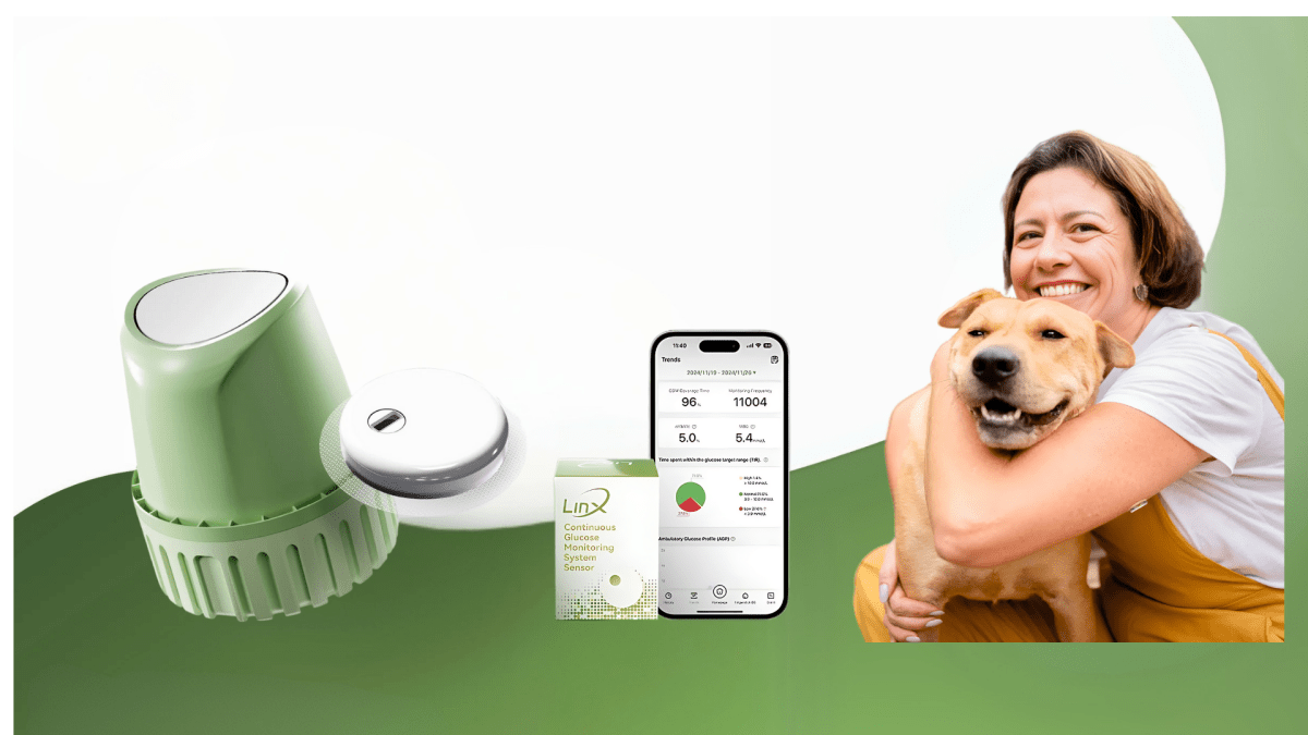LinX folyamatos cukormérő szenzor glükózmonitor (CGM) szenzor (havi feliratkozással) + ajándék - GluX